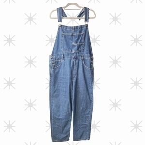 We The Free People Denim Blue Coveralls